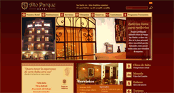 Desktop Screenshot of hotelaltoparque.com.ar